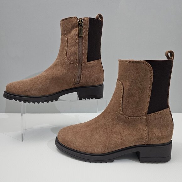 New Blondo Colbert Brown Ankle Boots - Picture 2 of 14